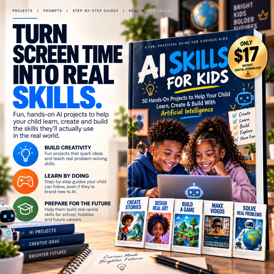 AI Skills for Kids guide cover