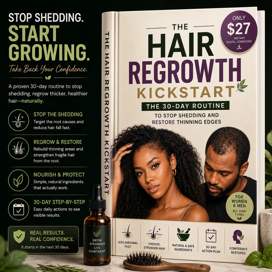 Promotional artwork for Hair Regrowth